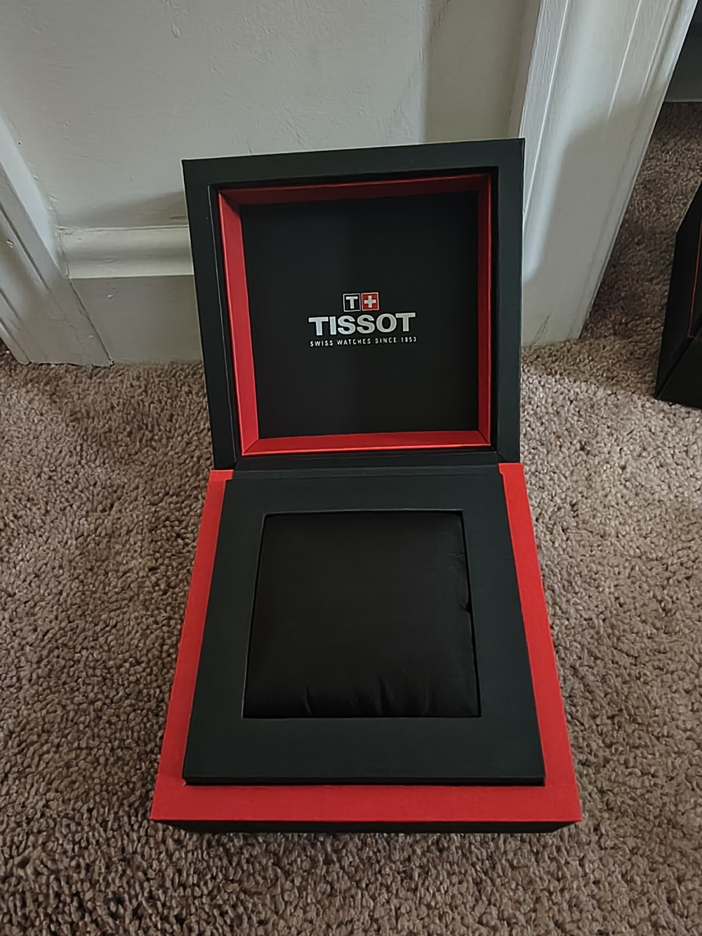 Tissot Black Watch Box And Sleeve - Picture 2 of 2